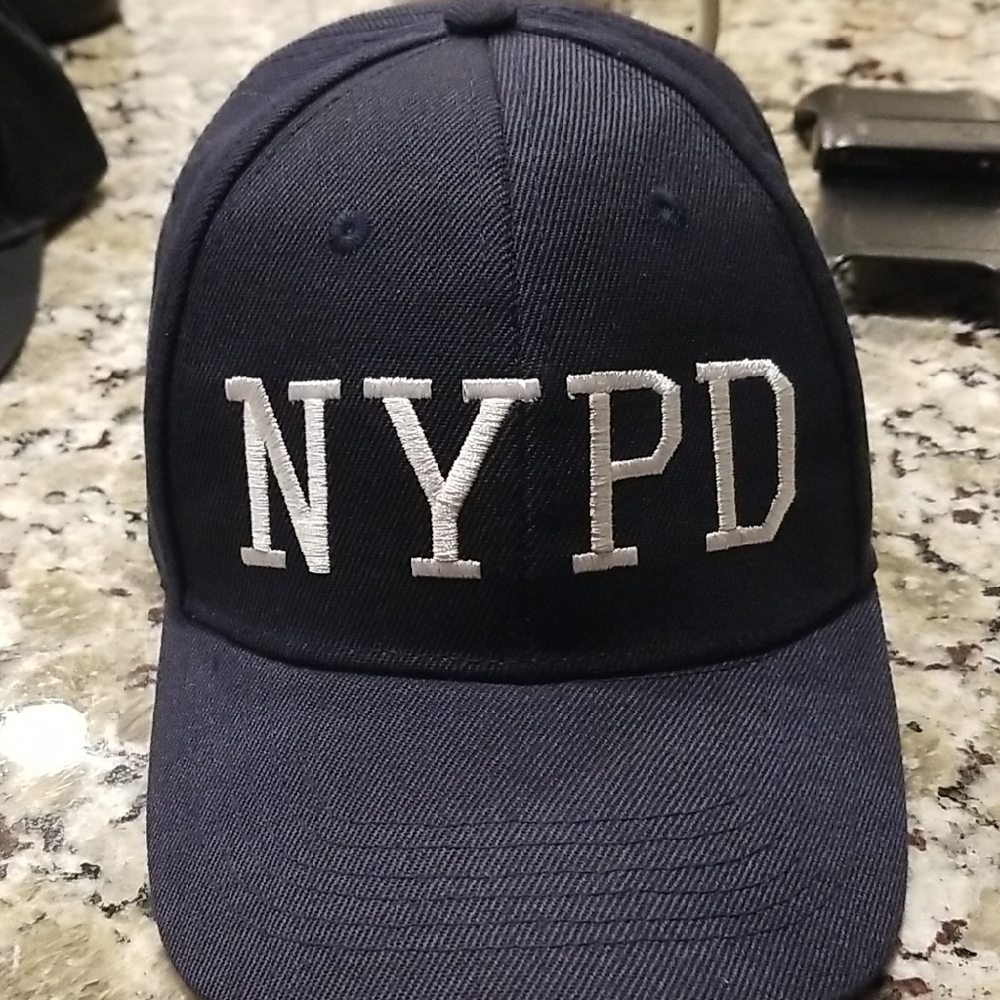 Blue Baseball Cap with NYPD Logo